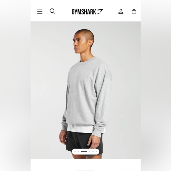 Men’s Rest Day Crewneck Sweatshirt Grey - Picture 3 of 6